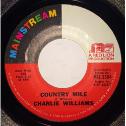 Charles Williams (15) (Where Do I Begin) Love Story Vinyl 7" USED