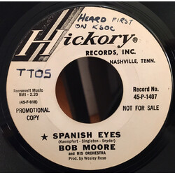 Bob Moore And His Orchestra Spanish Eyes Vinyl 7" USED
