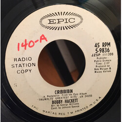 Bobby Hackett And His Orchestra Ciribiribin / Cherry Pink And Apple Blossom White Vinyl 7" USED
