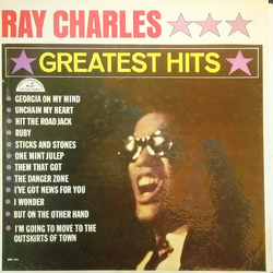 Ray Charles Greatest Hits Vinyl LP USED