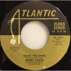 Bobby Darin Mack The Knife / Beyond The Sea Vinyl 7" USED