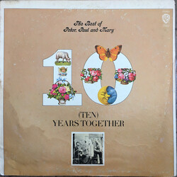 Peter, Paul & Mary The Best Of Peter, Paul And Mary: (Ten) Years Together Vinyl LP USED