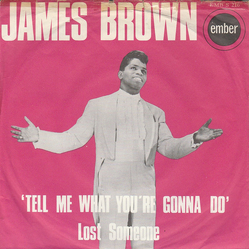 James Brown & The Famous Flames Tell Me What You're Gonna Do / Lost Someone Vinyl 7" USED