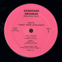 Lolita (19) I Want Your Love / Heart! Vinyl 12" USED