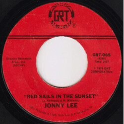 Johnny Lee (3) Red Sails In The Sunset USED VINYL 7INCH SINGLE