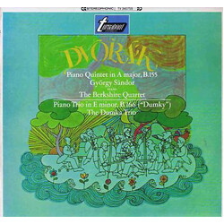 Antonín Dvořák / György Sándor / Berkshire String Quartet / The Dumka Trio Piano Quintet In A Major, B.155 / Piano Trio In E Minor, B.166 ("Dumky") Vi