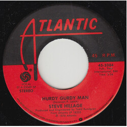 Steve Hillage Hurdy Gurdy Man Vinyl 7" USED