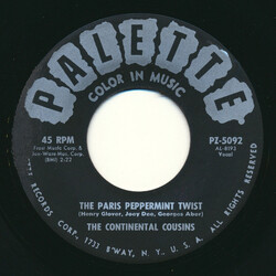 The Cousins The Paris Peppermint Twist / Manhattan Spiritual Vinyl 7" USED