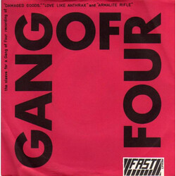 Gang Of Four Damaged Goods / Love Like Anthrax / Armalite Rifle Vinyl 7" USED