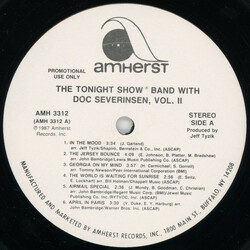 The Tonight Show Band / Doc Severinsen The Tonight Show Band • Vol. II Vinyl LP USED
