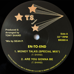 En-To-End Money Talks Vinyl 12" USED