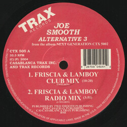 Joe Smooth Alternative 3 Vinyl 12" USED