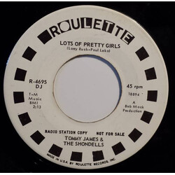 Tommy James & The Shondells Say I Am (What I Am) Vinyl 7" USED
