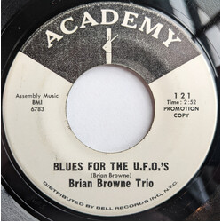 Brian Browne Trio Blues For The U.F.O.'s Vinyl 7" USED