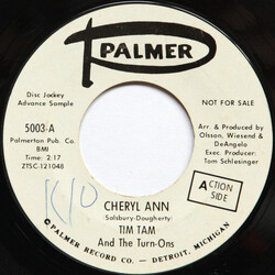 Tim Tam And The Turn-Ons Cheryl Ann Vinyl 7" USED