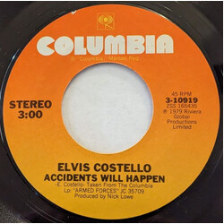 Elvis Costello Accidents Will Happen Vinyl 7" USED