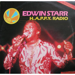 Edwin Starr H.A.P.P.Y. Radio (Extended Disco Version) Vinyl 12" USED