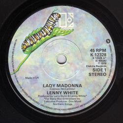 Lenny White Lady Madonna Vinyl 7" USED