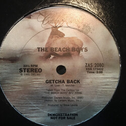 The Beach Boys Getcha Back Vinyl 12" USED