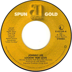 Johnny Lee (3) Lookin' For Love / One In A Million Vinyl 7" USED