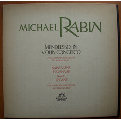 Felix Mendelssohn-Bartholdy / Maurice Ravel / Camille Saint-Saëns / Michael Rabin / Philharmonia Orchestra / Sir Adrian Boult / Alceo Galliera Violin 