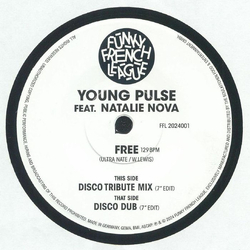 Young Pulse Feat Nathalie Nova Free Vinyl 7" USED