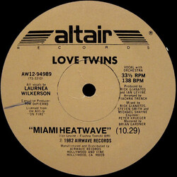 Love Twins Miami Heatwave / On Fire Medley VINYL 12" USED