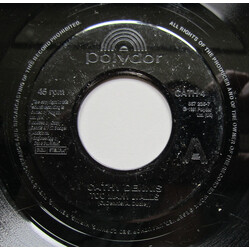 Cathy Dennis Too Many Walls Vinyl 7" USED