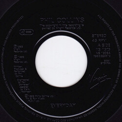 Phil Collins Everyday Vinyl 7" USED