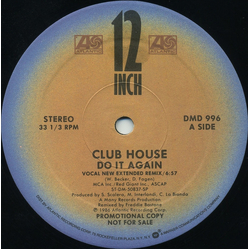 Club House Do It Again Vinyl 12" USED