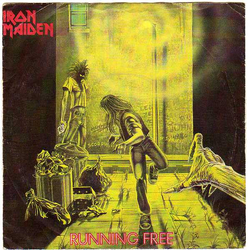 Iron Maiden Running Free Vinyl 7" USED