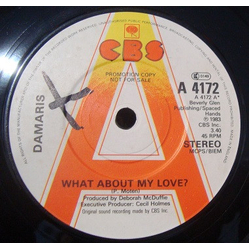 Damaris Carbaugh What About My Love? Vinyl 7" USED