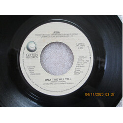 Asia (2) Only Time Will Tell Vinyl 7" USED