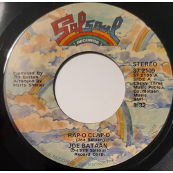 Joe Bataan Rap-O Clap-O Vinyl 7" USED