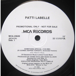 Patti LaBelle Something Special (Is Gonna Happen Tonight) Vinyl 12" USED