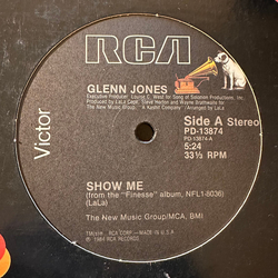 Glenn Jones Show Me Vinyl 12" USED