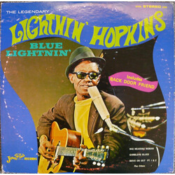 Lightnin' Hopkins Blue Lightnin' Vinyl LP USED