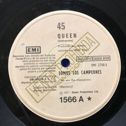 Queen Somos Los Campeones = We Are The Champions Vinyl 7" USED