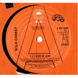 Wild Cherry 1 2 3 Kind Of Love Vinyl 7" USED