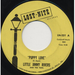 Little Jimmy And The Tops Puppy Love / Say You Love Me Vinyl 7" USED