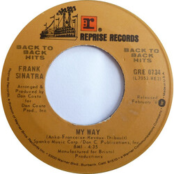 Frank Sinatra My Way / Cycles Vinyl 7" USED