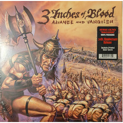 3 Inches Of Blood Advance And Vanquish Vinyl LP USED