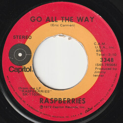 Raspberries Go All The Way Vinyl 7" USED