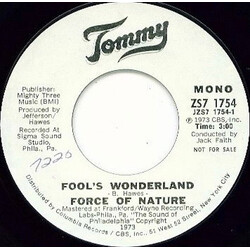 Force Of Nature (4) Fool's Wonderland Vinyl 7" USED