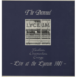 The Damned Mindless, Directionless, Energy. - Live At The Lyceum 1981 - Vinyl LP USED