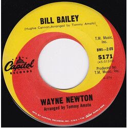 Wayne Newton Bill Bailey / When The Saints Go Marchin' In Vinyl 7" USED