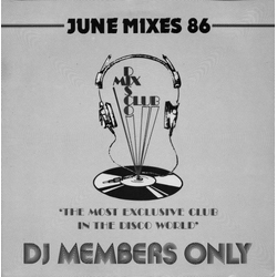 Various June Mixes 86 Vinyl 12" USED