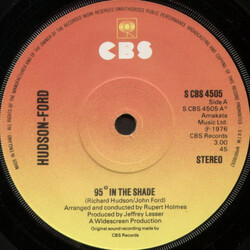 Hudson-Ford 95 In The Shade Vinyl 7" USED