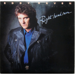 Eddy Raven Right Hand Man Vinyl LP USED