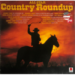 Various All Star Country Roundup Vinyl LP USED